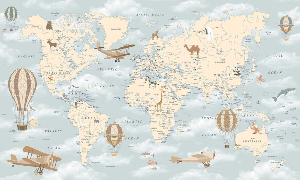 Balões e aviões — design completo
