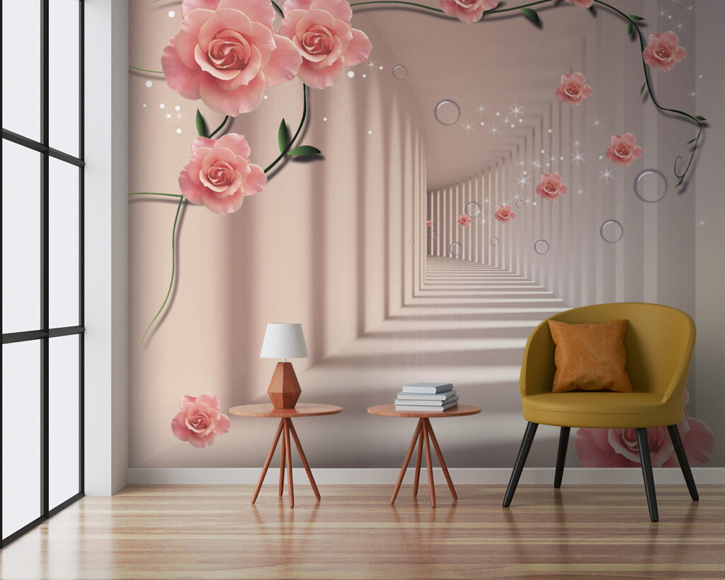 Rosas em nichos — interior 2