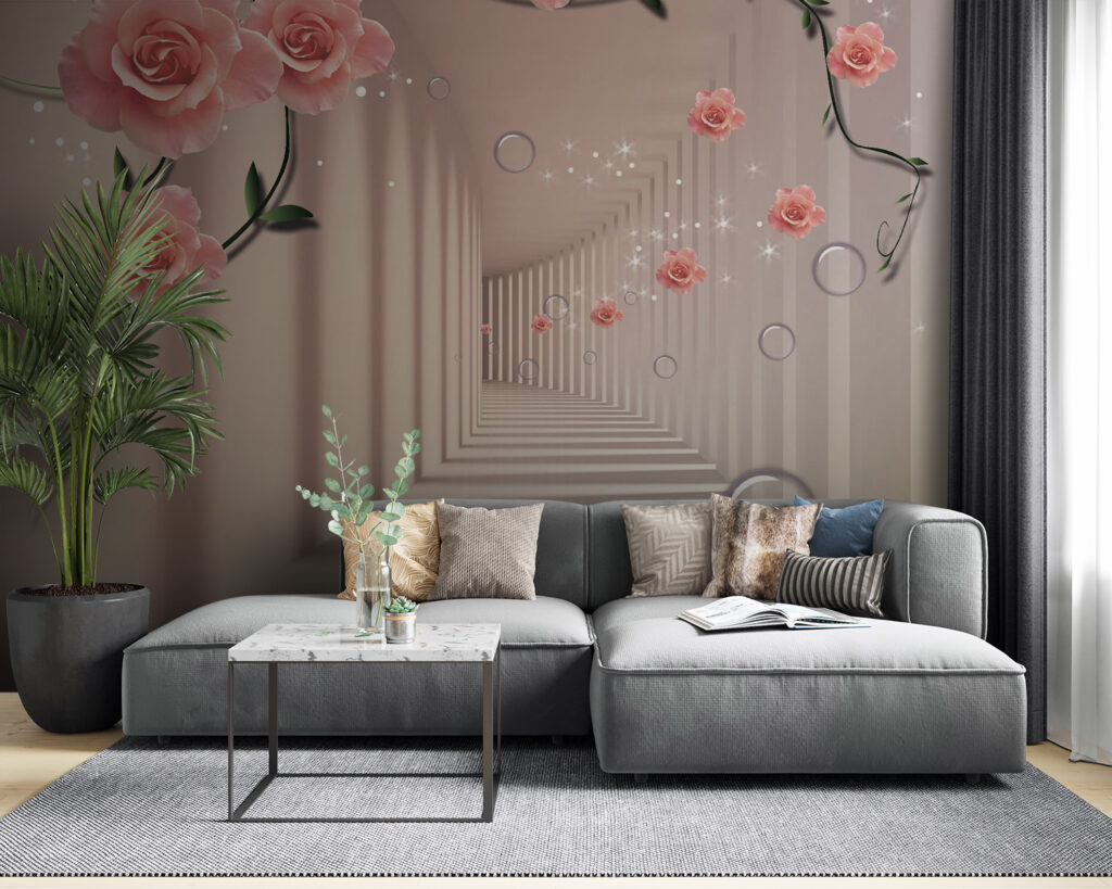 Rosas em nichos — interior 4