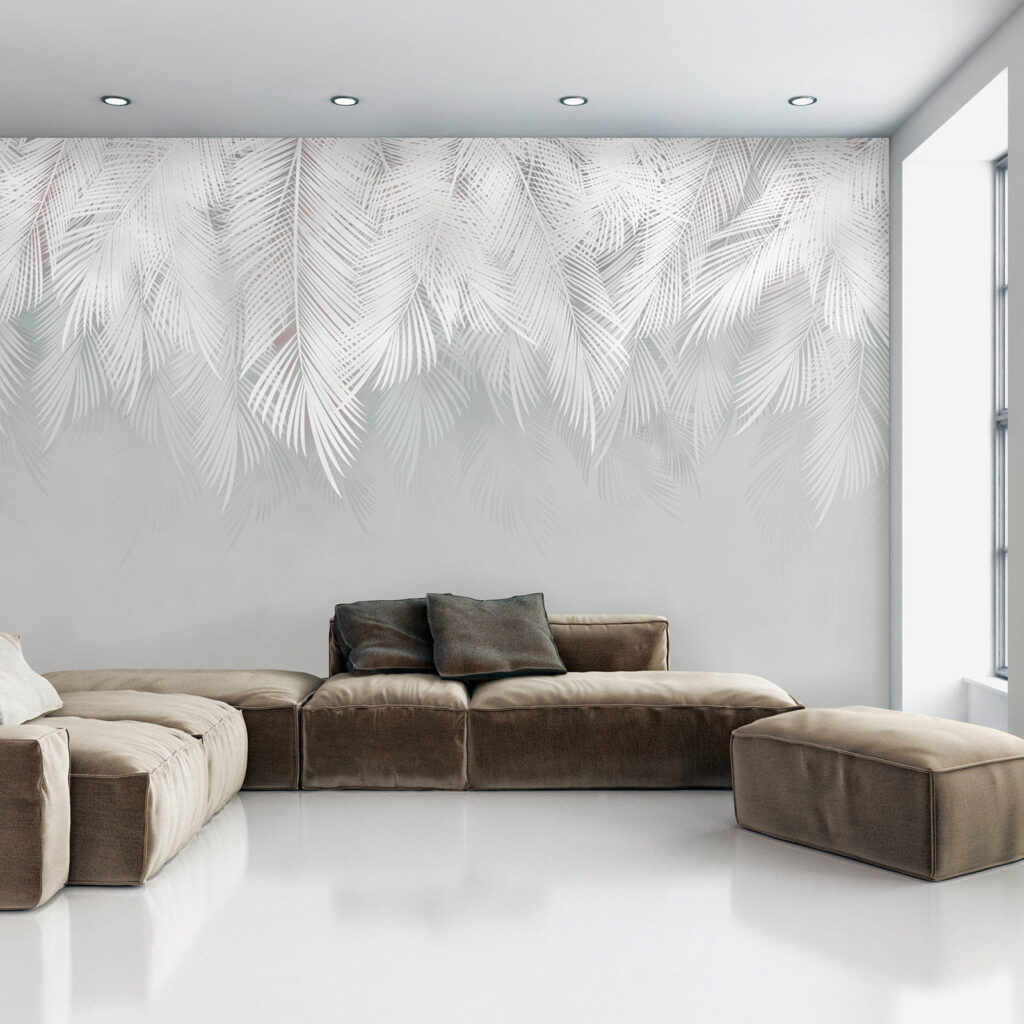 Folhas de palmeira brancas — interior 7