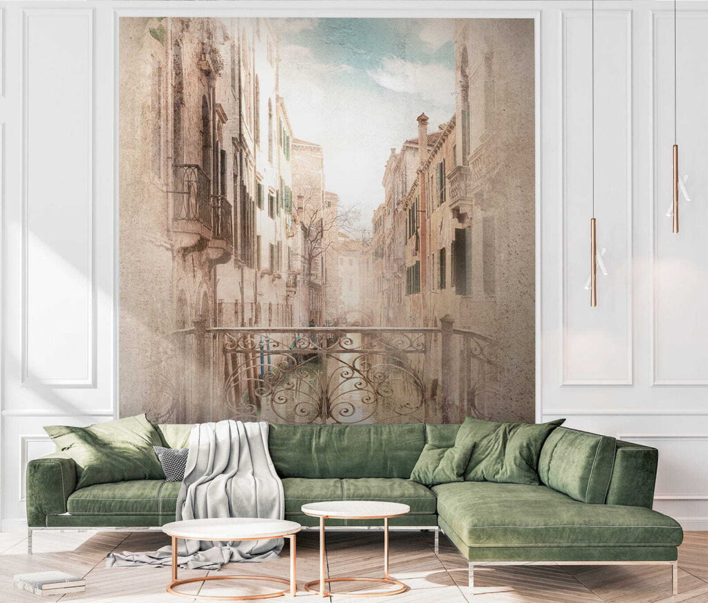 Varanda em aguarela — interior 2