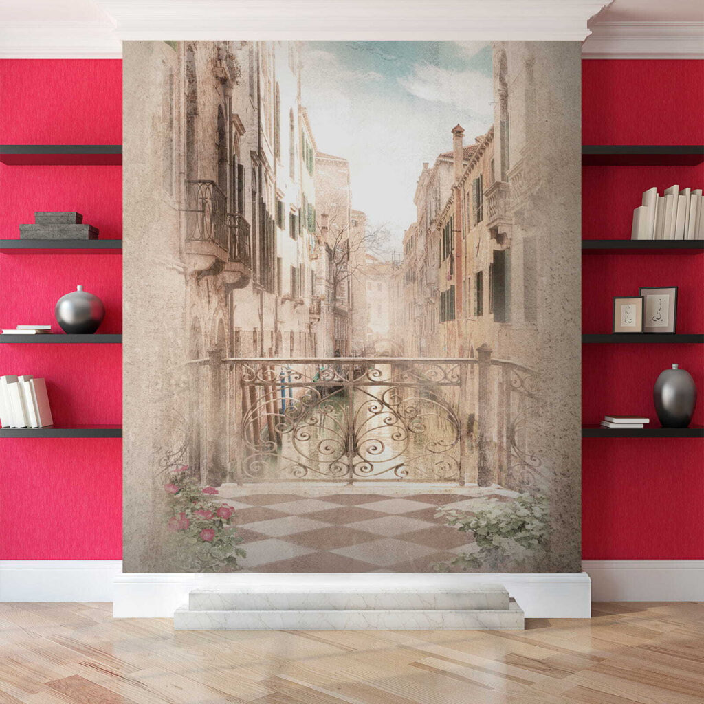 Varanda em aguarela — interior 4