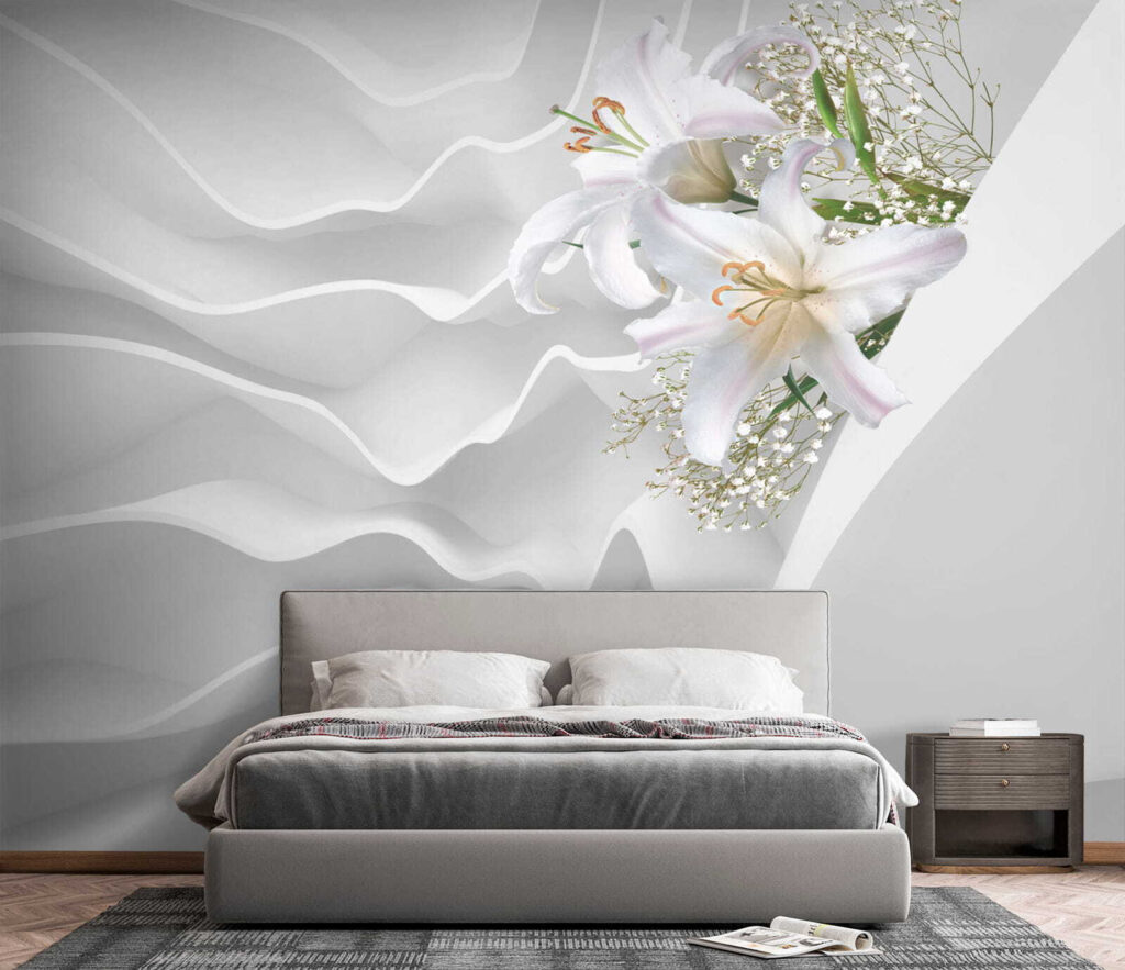 Lírios junto às ondas — interior 3
