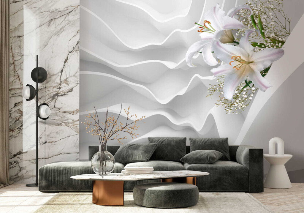 Lírios junto às ondas — interior 6