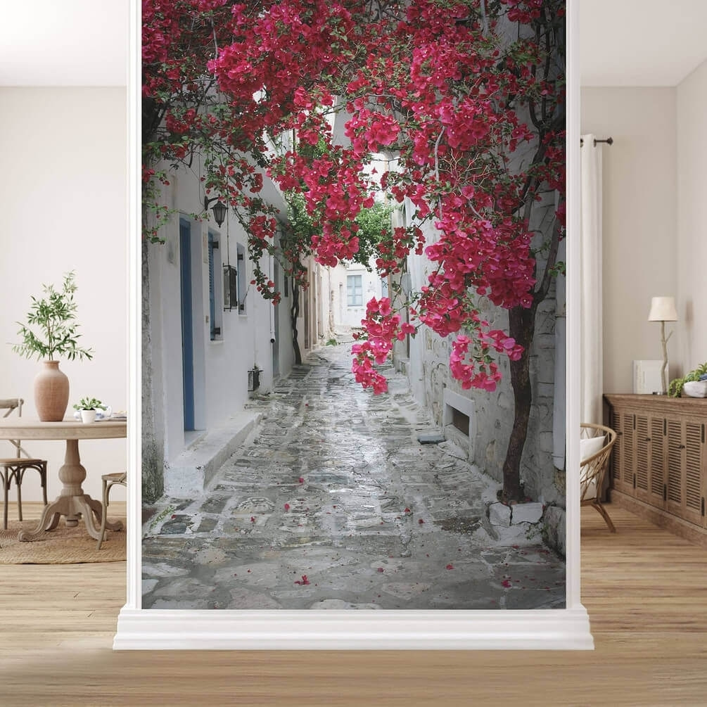Rua de flores vermelhas — interior 2