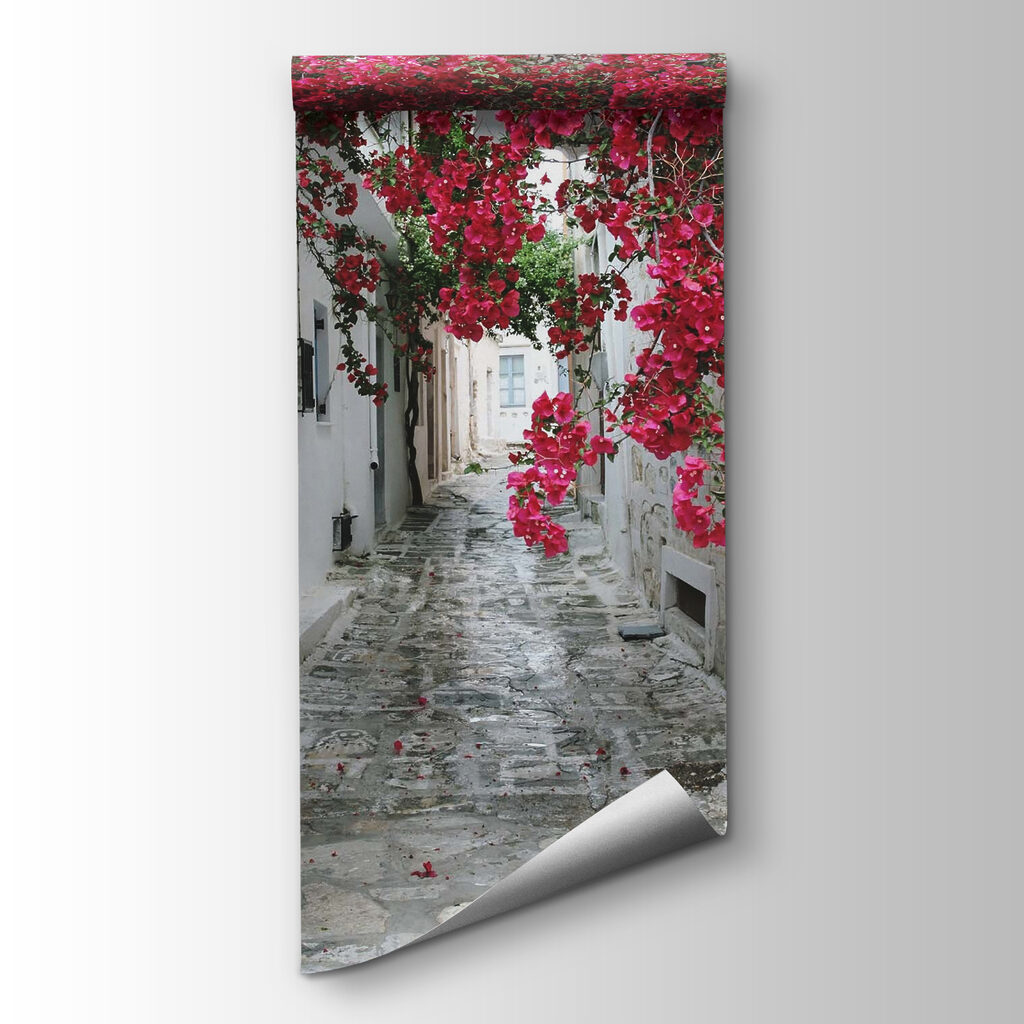Rua de flores vermelhas — vista do produto