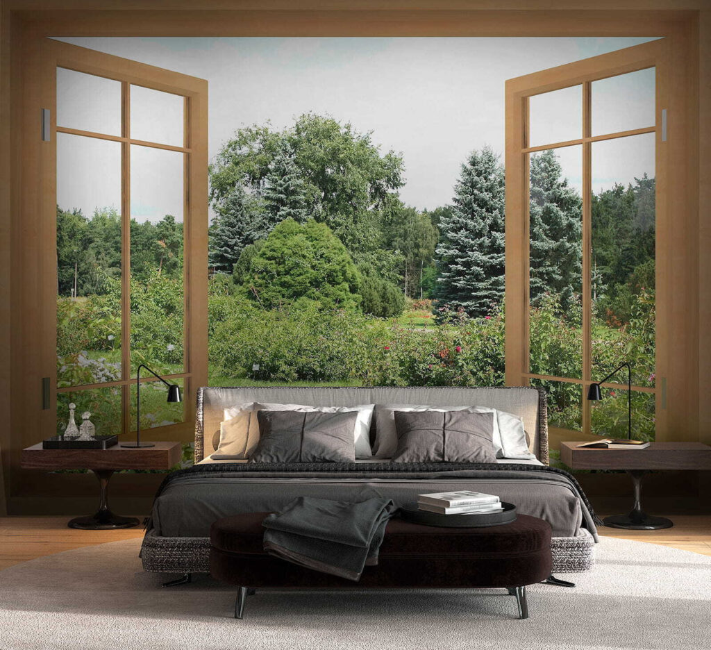 Janela sobre o jardim — interior 2