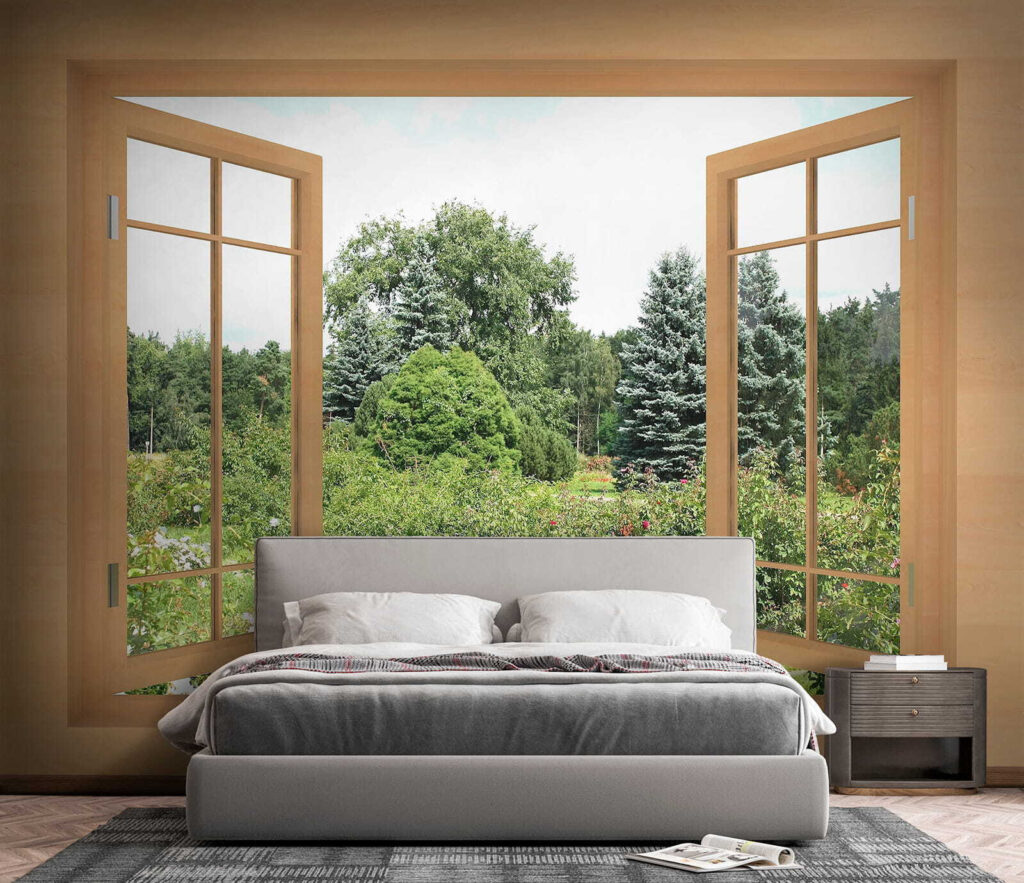 Janela sobre o jardim — interior 4