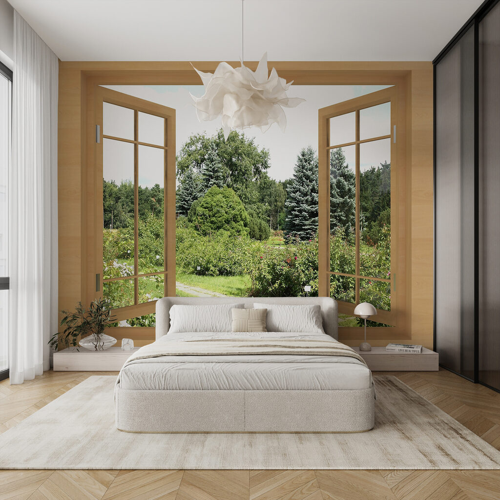 Janela sobre o jardim — interior 11