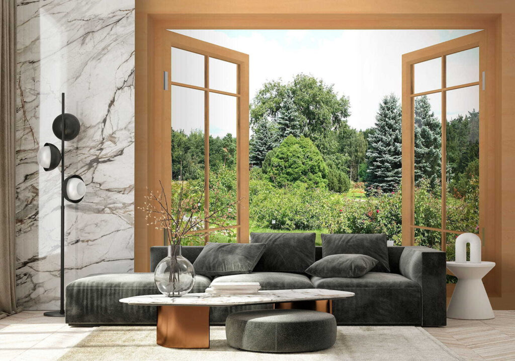 Janela sobre o jardim — interior 5