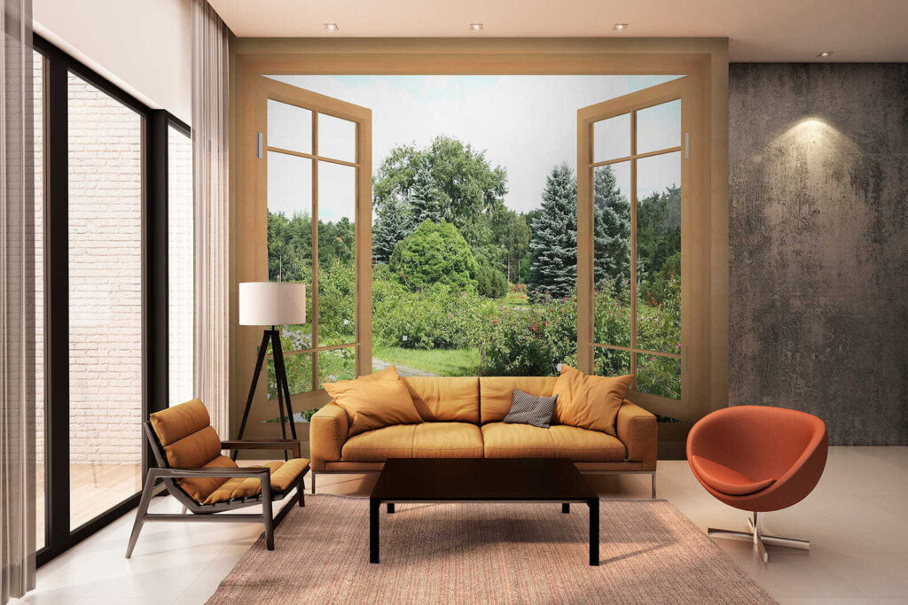 Janela sobre o jardim — interior 6