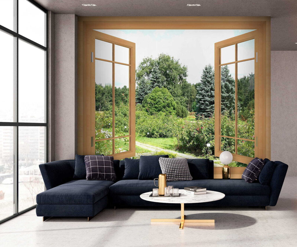Janela sobre o jardim — interior 7
