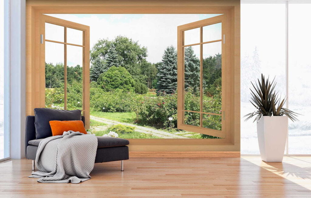 Janela sobre o jardim — interior 8