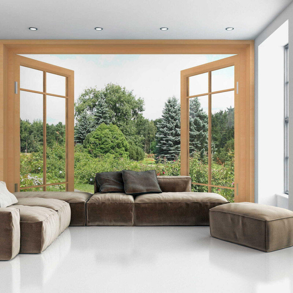 Janela sobre o jardim — interior 9