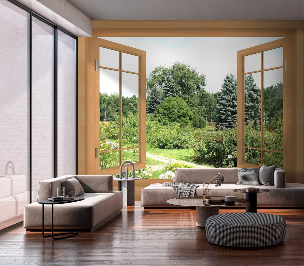 Janela sobre o jardim — interior 10