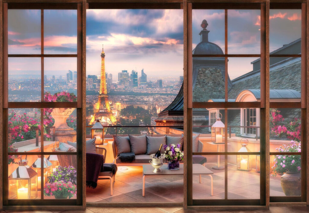 Paris pela janela — design completo