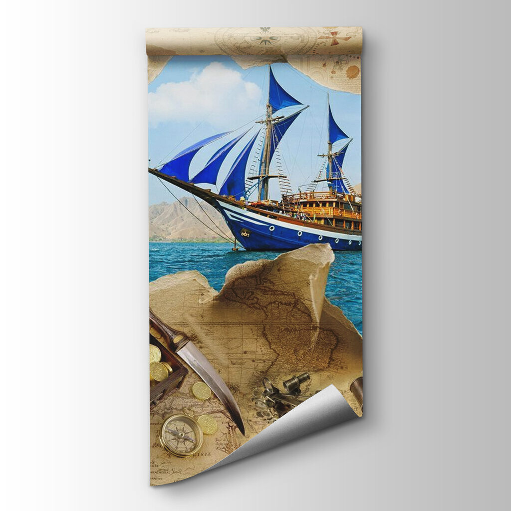 Viagem entre cartas náuticas — vista do produto