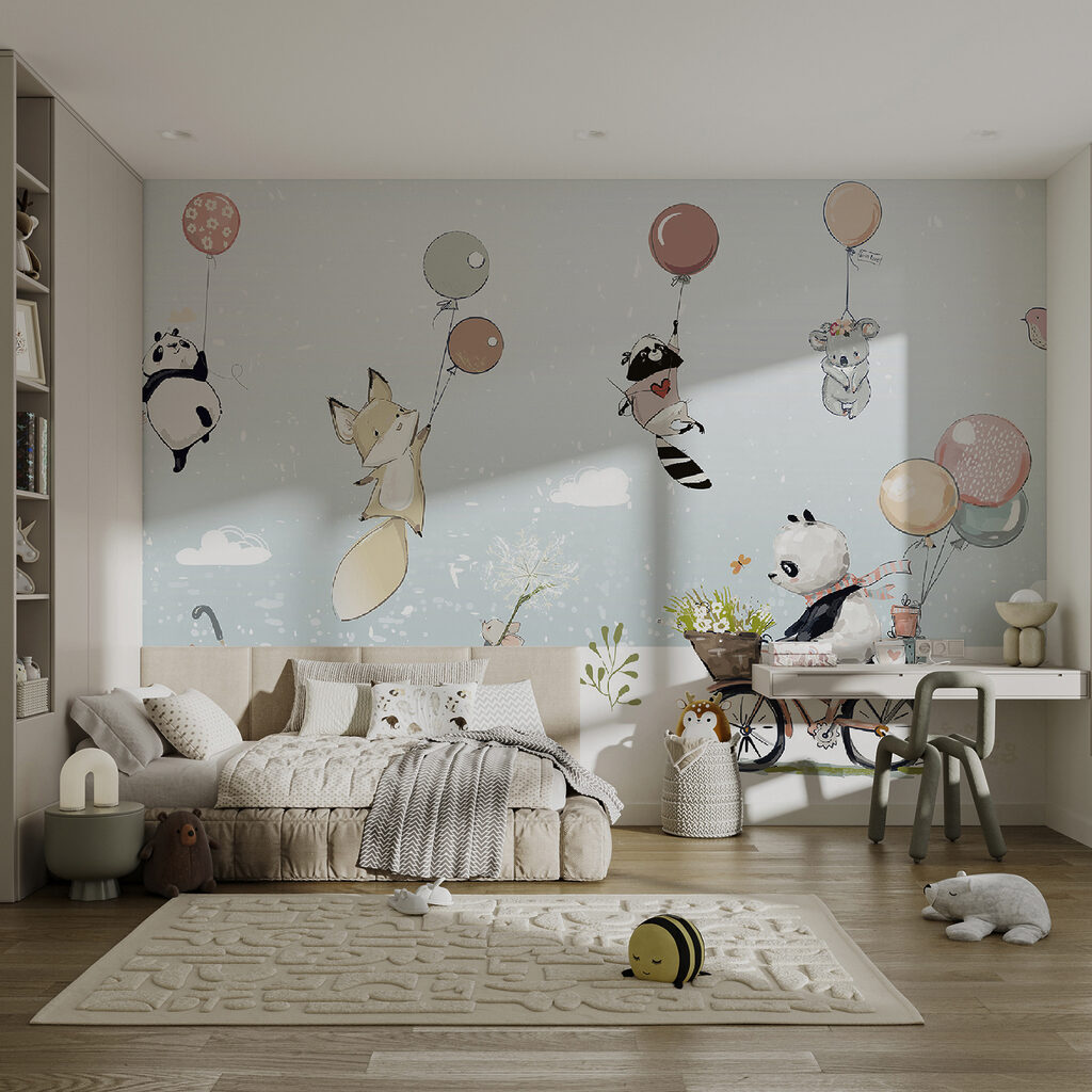 Animais em bicicleta — interior 3