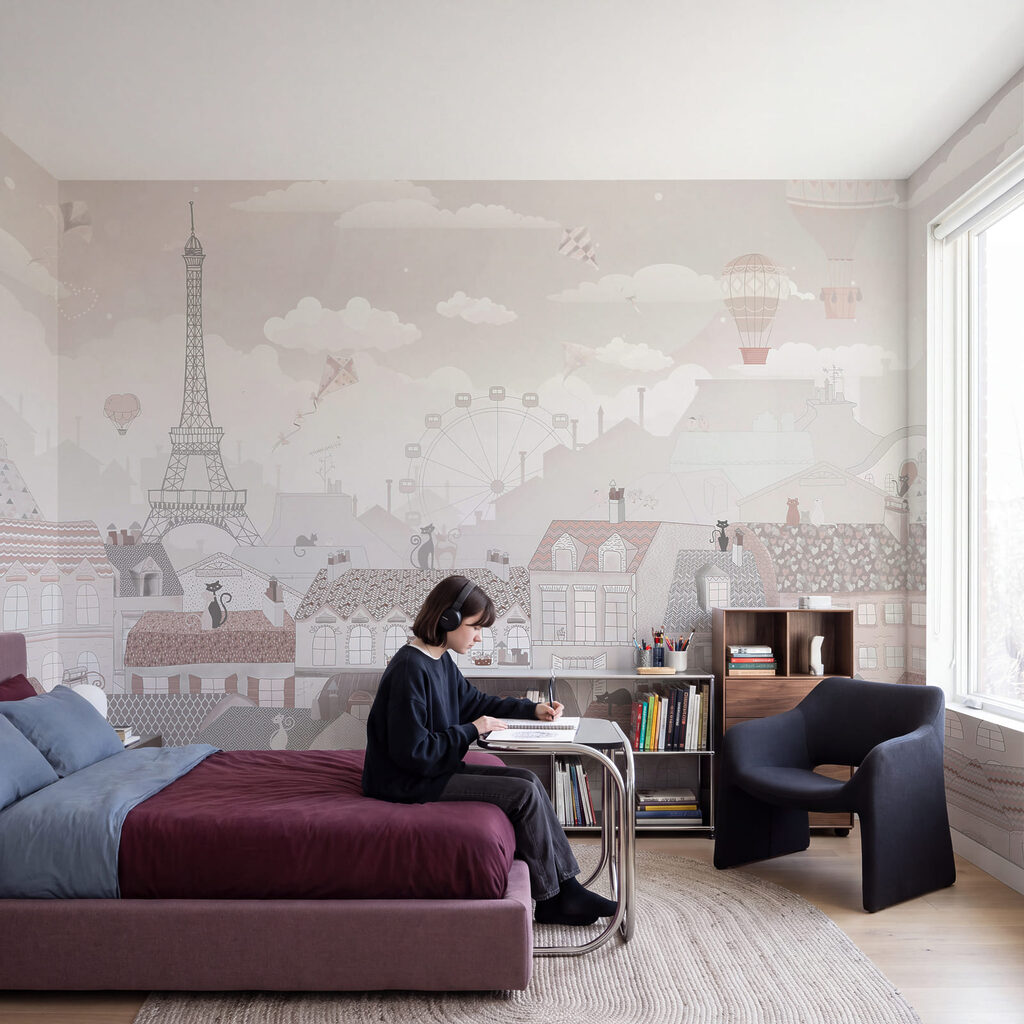 Paris sob balões — interior 3