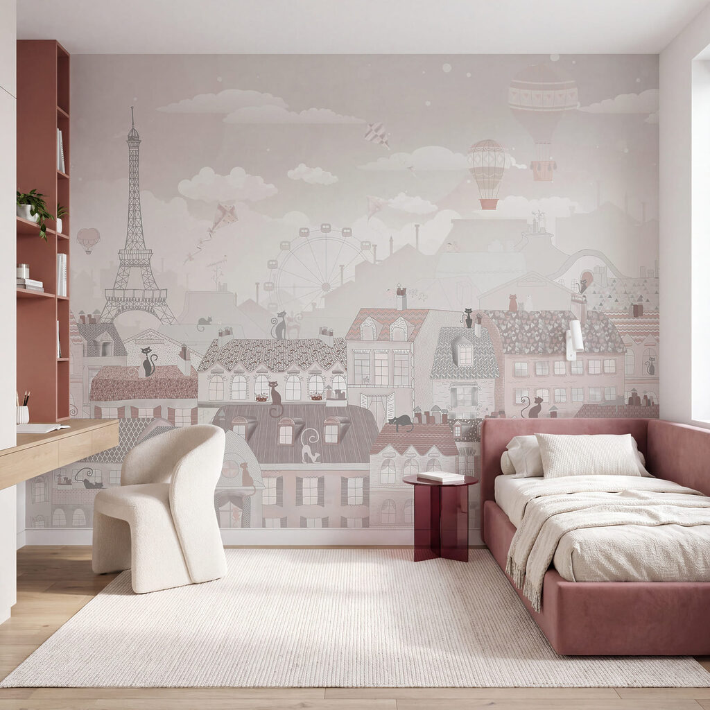 Paris sob balões — interior 2