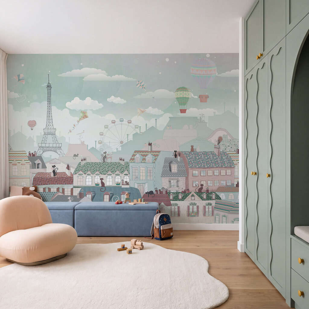 Paris sob balões — interior 2