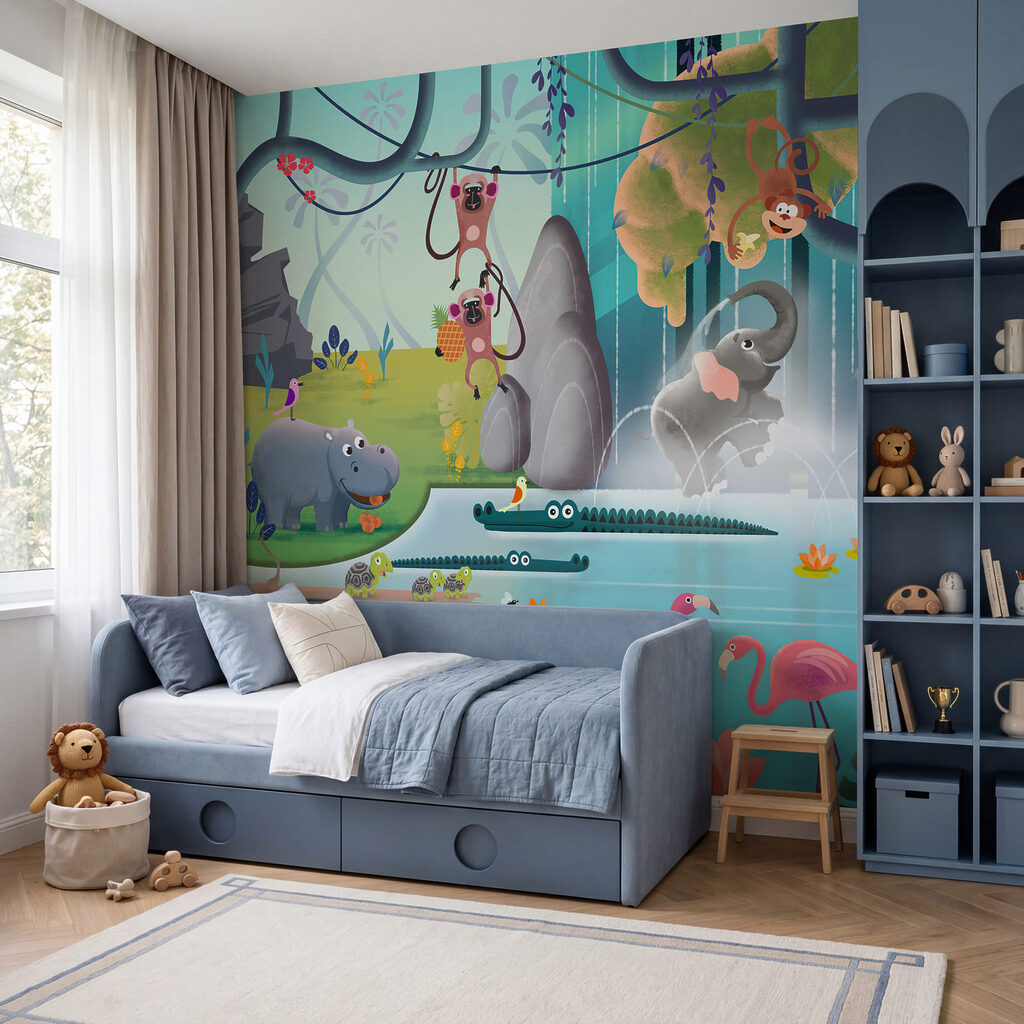 Brincadeira na selva — interior 2