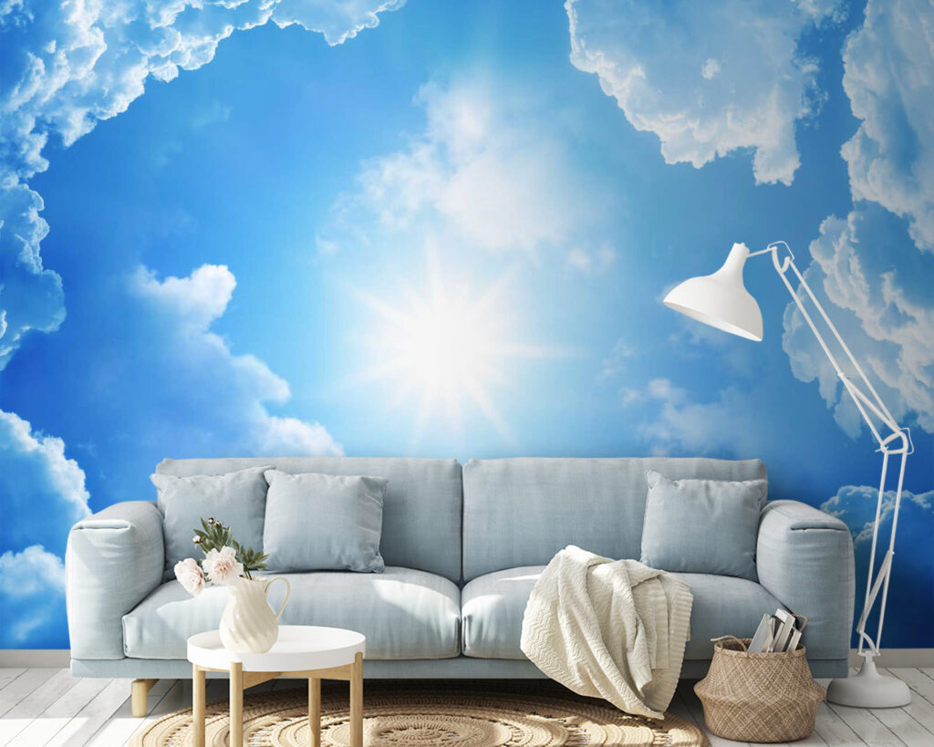 Sol entre as nuvens — interior 2