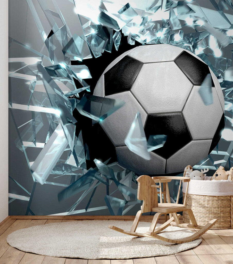 Futebol através de estilhaços — interior 3