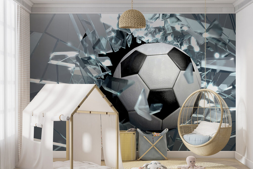 Futebol através de estilhaços — interior 10