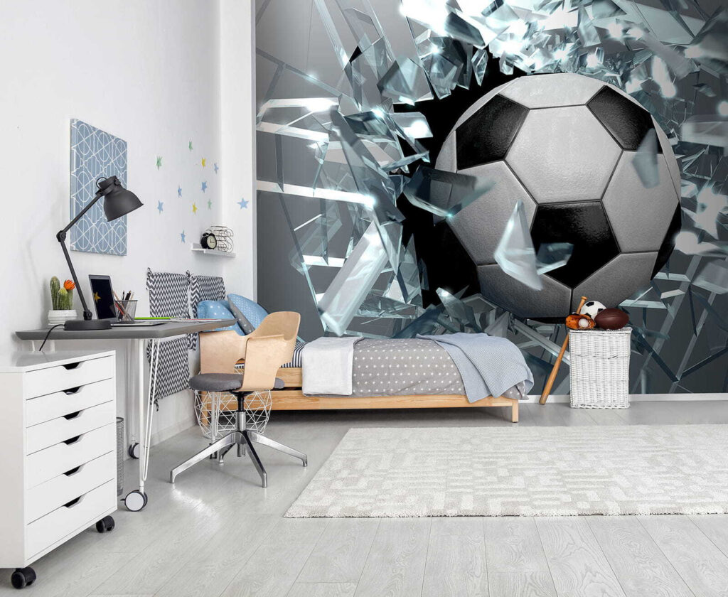 Futebol através de estilhaços — interior 4