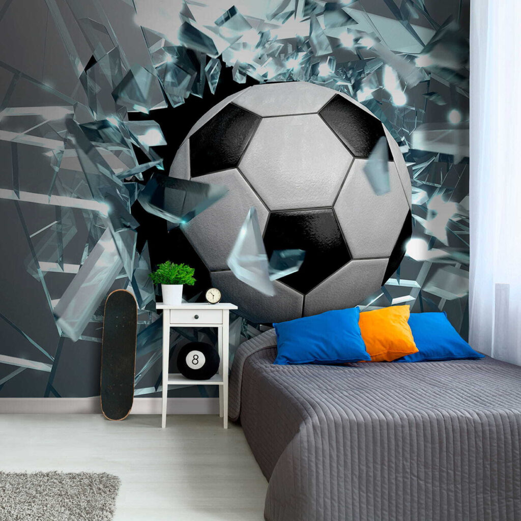 Futebol através de estilhaços — interior 5