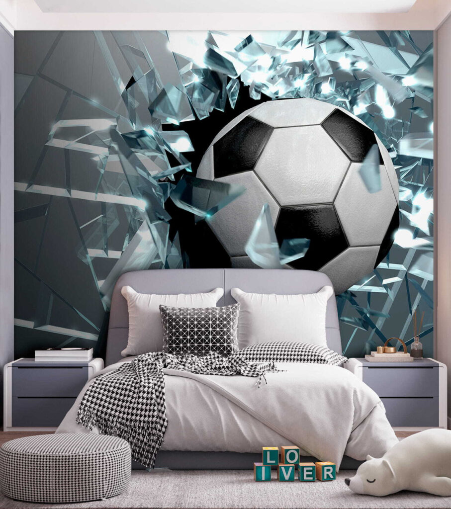 Futebol através de estilhaços — interior 7