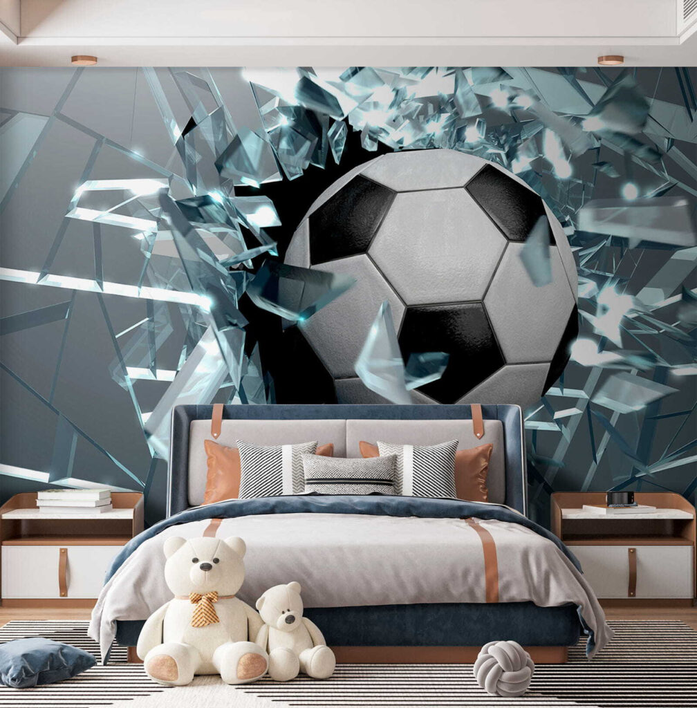 Futebol através de estilhaços — interior 8