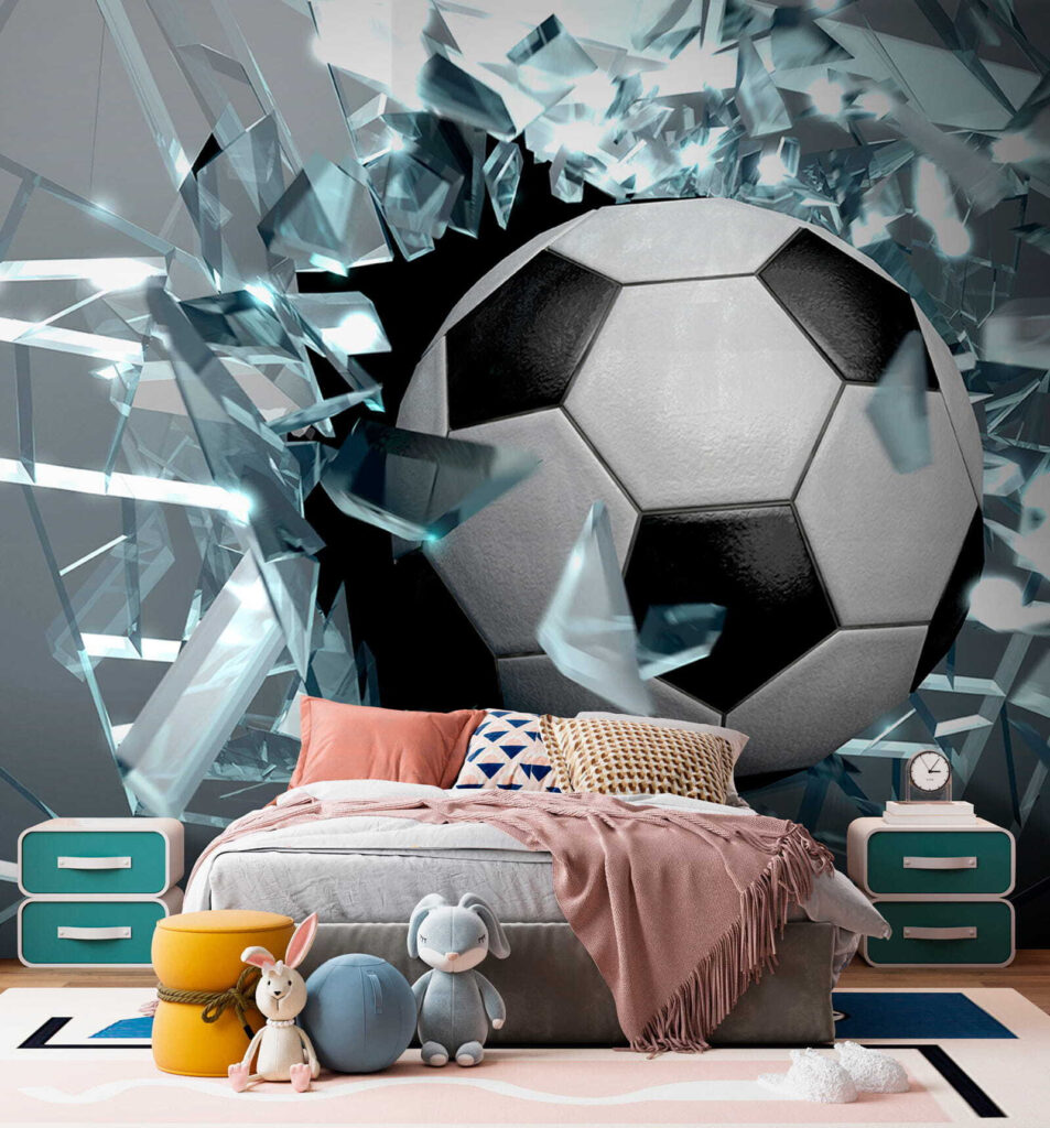 Futebol através de estilhaços — interior 9