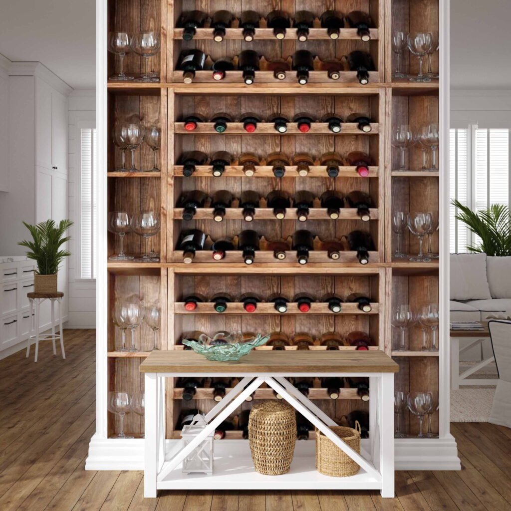 Estante de vinhos — interior 3