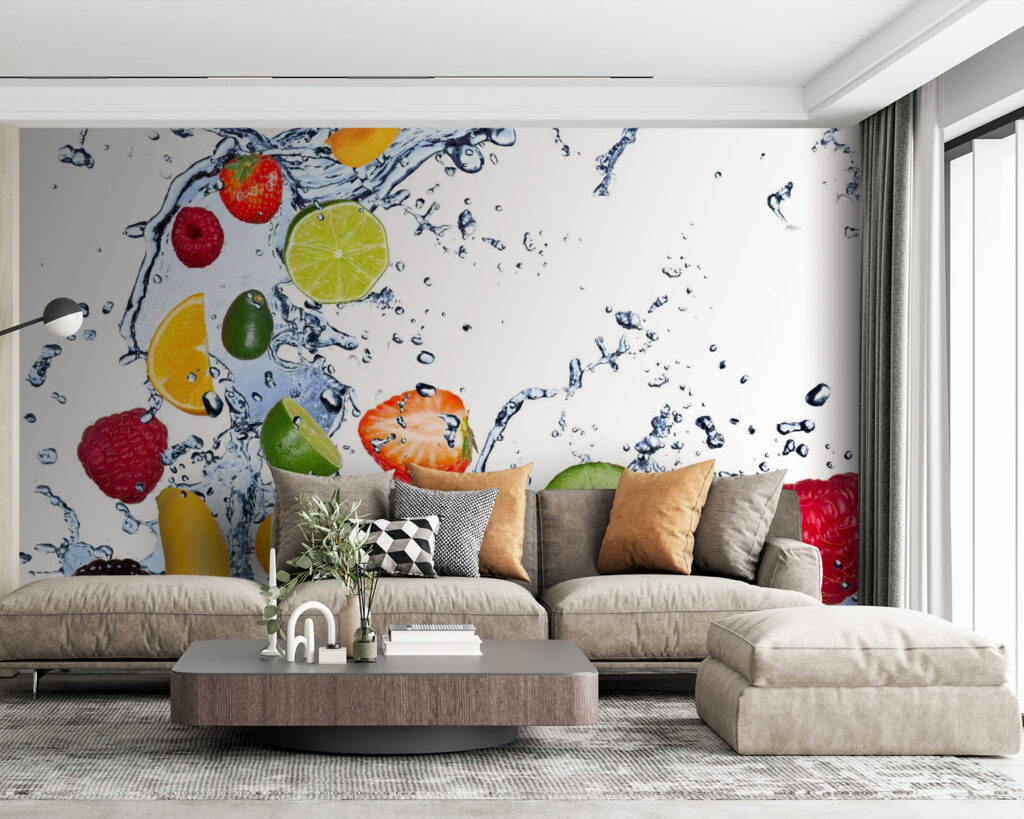 Fruta entre gotas — interior 2
