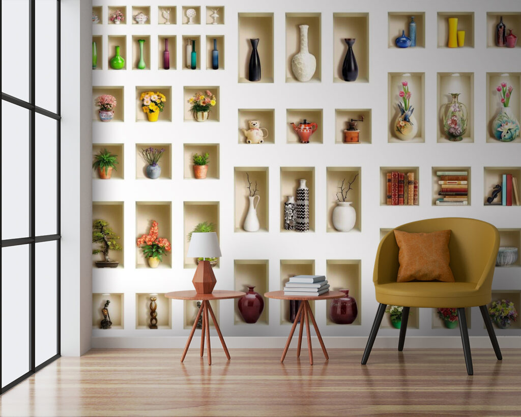 Nichos com vasos antigos — interior 2
