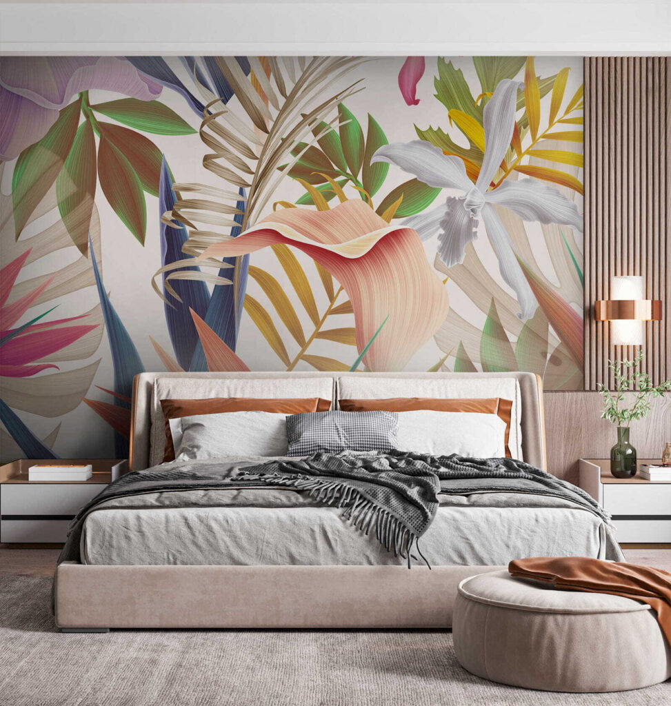 Flores tropicais em camadas — interior 5