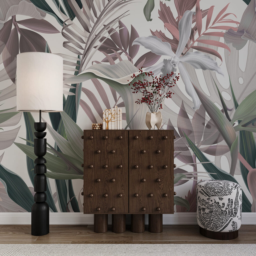Flores tropicais em camadas — interior 3