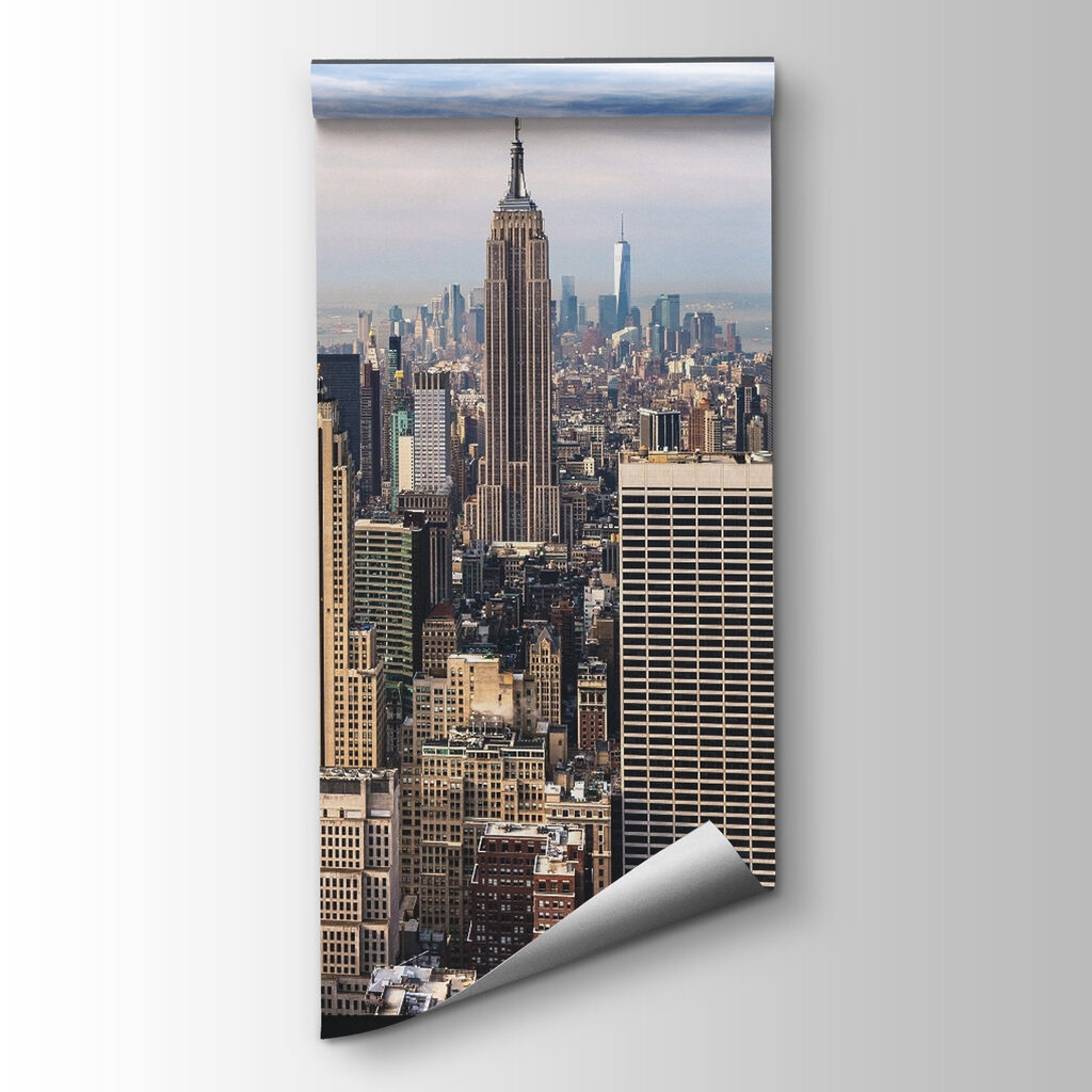 Manhattan por janela preta — vista do produto