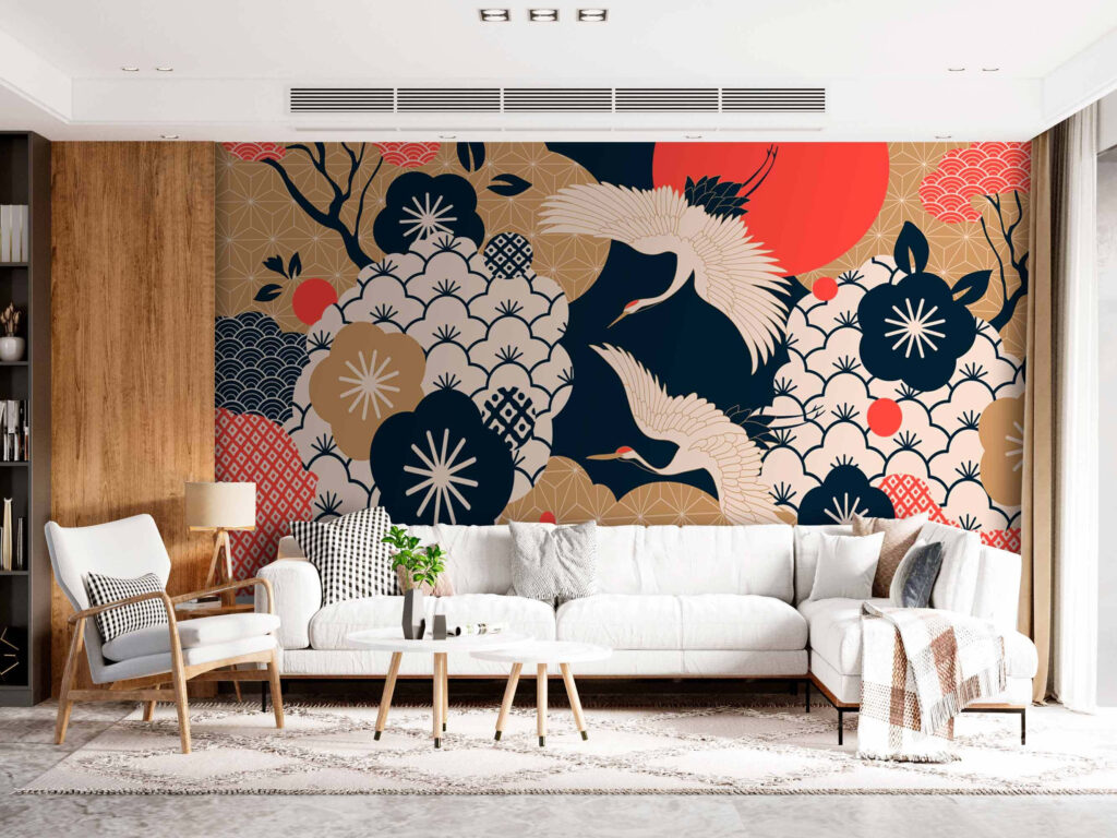 Grous entre flores — interior 1