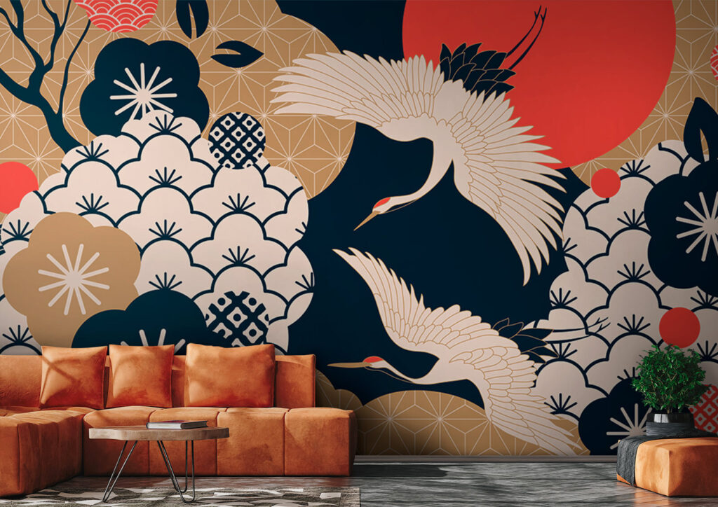 Grous entre flores — interior 2