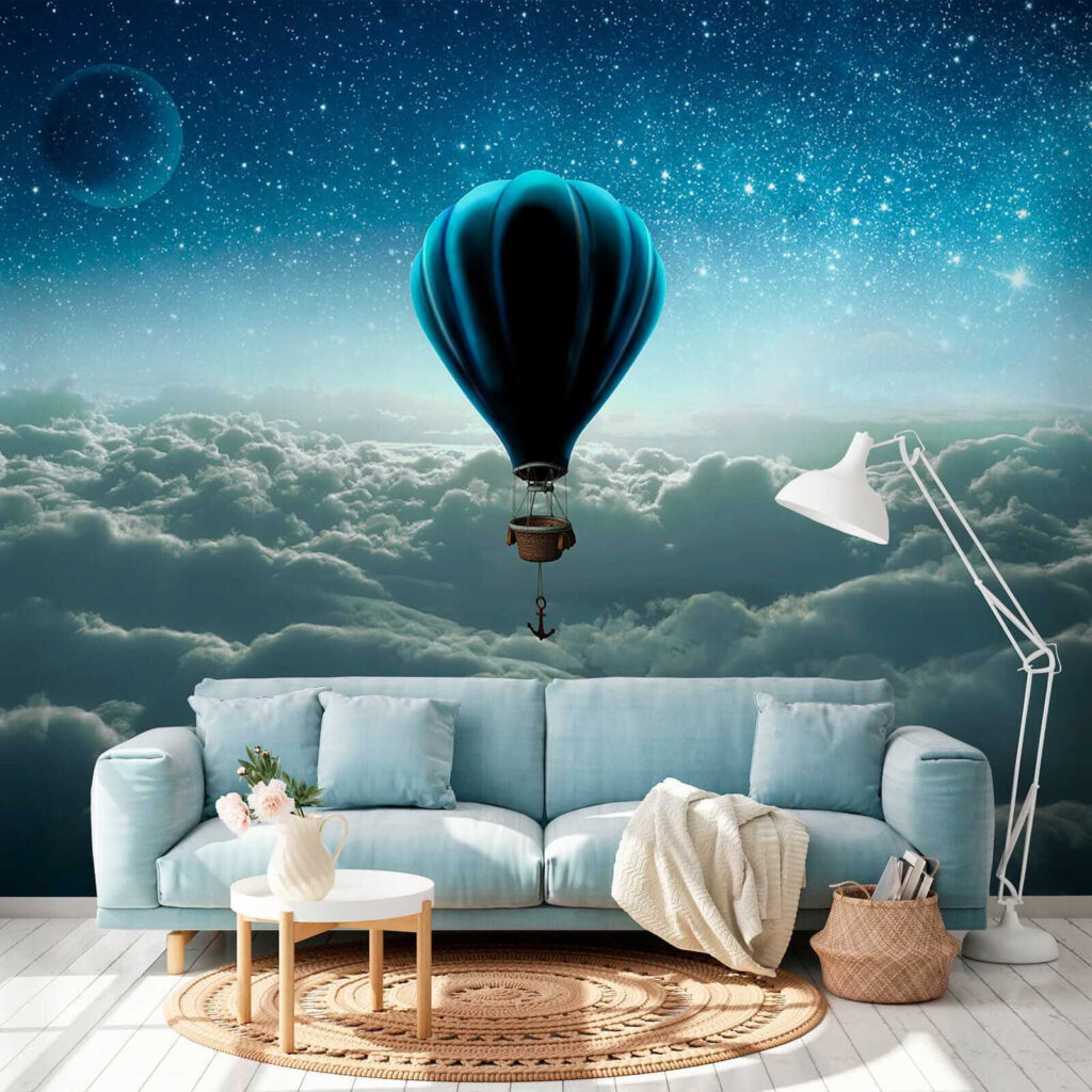 Balão sob as estrelas — interior 4