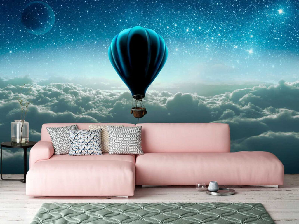 Balão sob as estrelas — interior 6