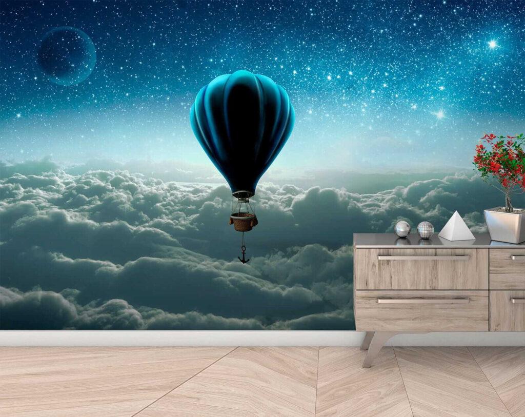 Balão sob as estrelas — interior 8