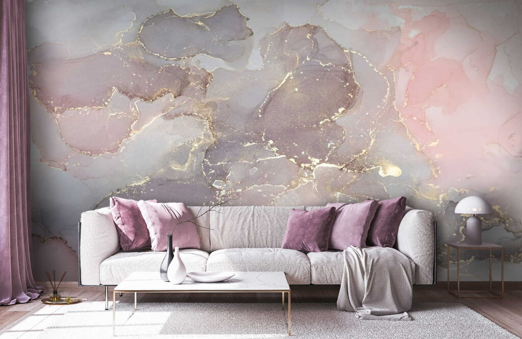 Campos cor-de-rosa e veios — interior 1