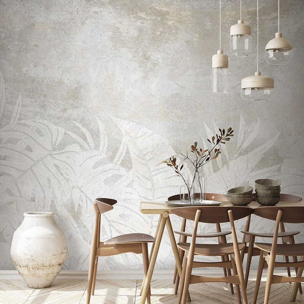Folhas brancas em patina — interior 5