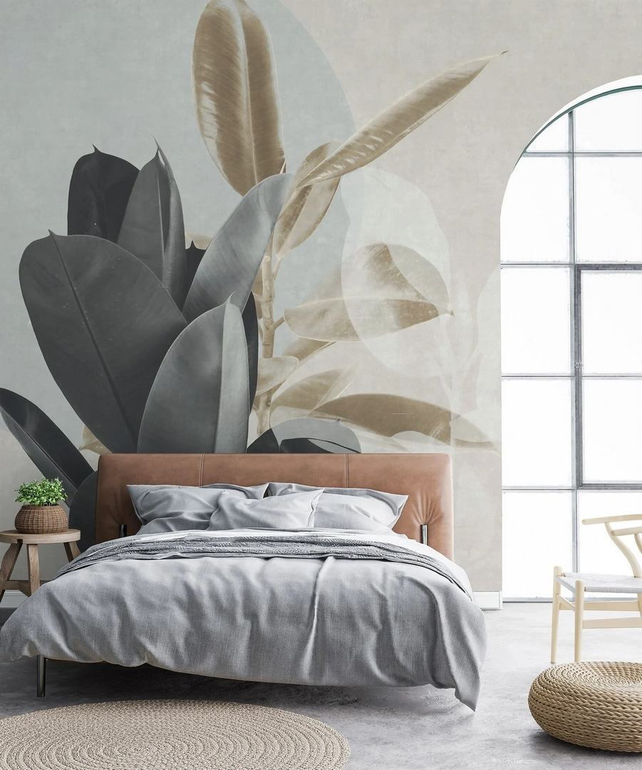 Folhas sobre um círculo — interior 2
