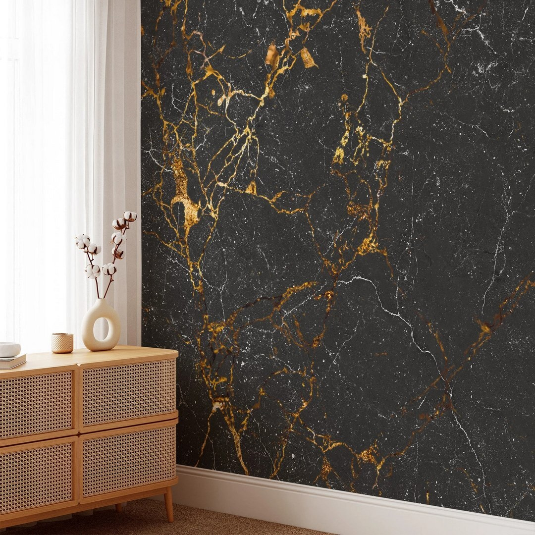 Veios finos sobre preto — interior 3