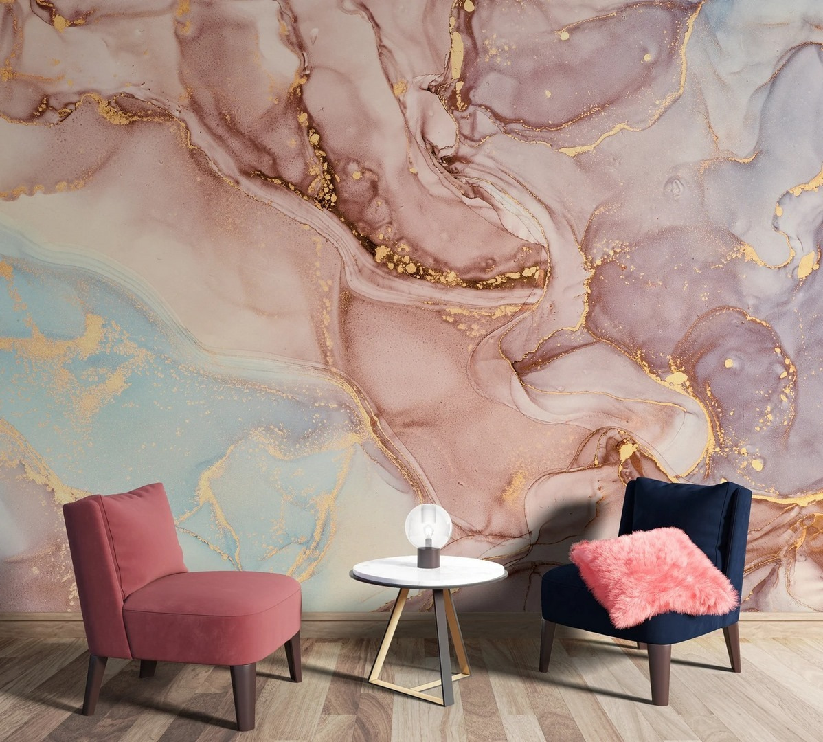 Campos de cor pastel — interior 3